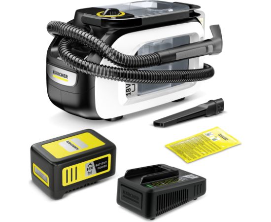 Akumulatora putekļsūcējs Karcher SE 3-18 Compact Home Battery Set 5.0-F; 18 V; 1x5,0 Ah akum. Industriālie putekļu sūcēji