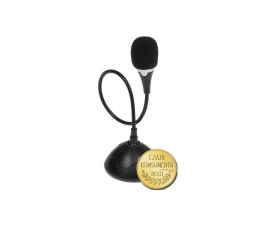 Media-tech MICCO - High quality mini desk microphone with ON/OFF button