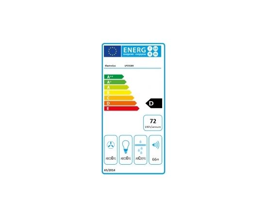 ELECTROLUX LFC316X tvaika nosūcējs, 60cm