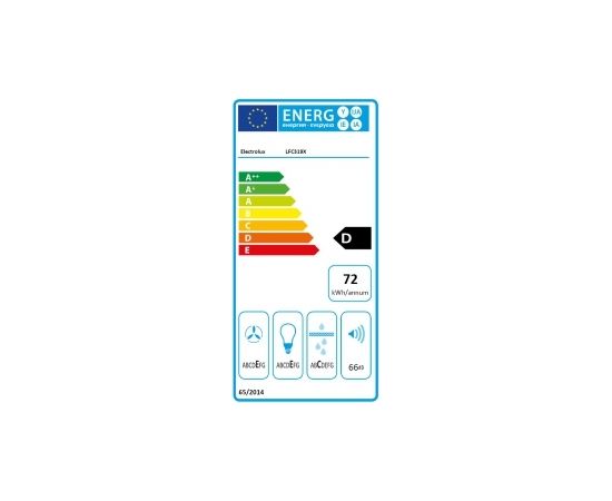 ELECTROLUX LFC319X tvaika nosūcējs, 90cm