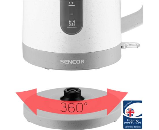 Electric kettle Sencor, white