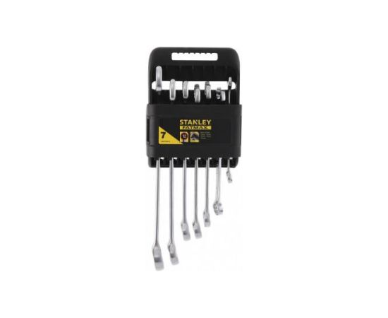 Kombinētu uzgriežņu atslēgu komplekts Stanley FMMT82844-0; 8-19 mm; 7 gab.