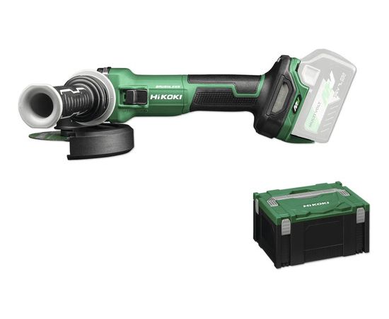 Leņķa slīpmašīna Hikoki G3613DVEW2Z; 36 V; 125 mm (bez akumulatora un lādētāja)