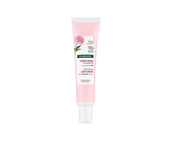 Klorane Bio Pivoňka Soothing Light Cream  40ml Smaržas - NESAKĀRTOTS