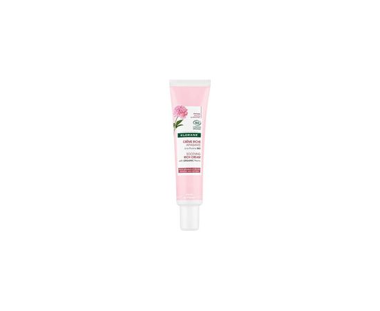 Klorane BIO Peony Soothing Rich Cream 40ml Smaržas - NESAKĀRTOTS