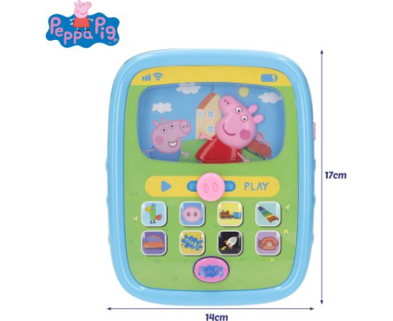 Playgo Музыкальная игрушка Планшет Свинка Пеппа со звуком от 6 месяцев CB39160 Muzikālās rotaļlietas