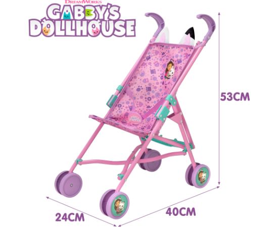 Leļļu ratiņi Gabby&#039;s Dollhouse no 2 g. CB39156