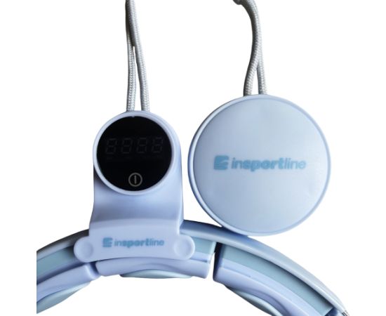 Hula Hoop ar atsvaru inSPORTline Flex 69 - 117,5 cm Гимнастические кольца