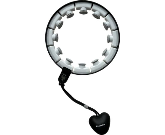 Hula Hoop ar atsvaru inSPORTline Feel 69 - 108 cm Гимнастические кольца