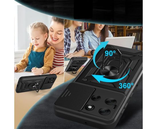 Чехол для телефона Tech-Protect Camshield Pro для Motorola Moto G86 5G черный