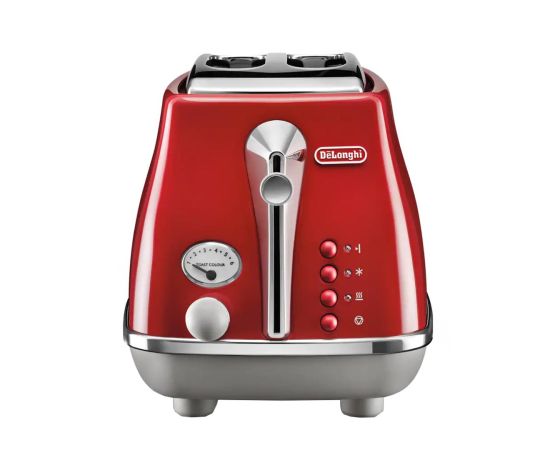 Delonghi Icona Capitals Red CTOC 2103.R Tosteris Sarkans
