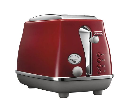 Delonghi Icona Capitals Red CTOC 2103.R Tosteris Sarkans