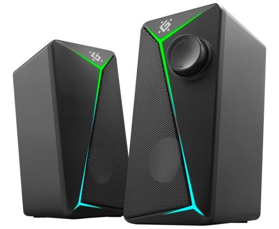 PC Speakers 2.0 DEFENDER J5 2.0 6W LED USB black