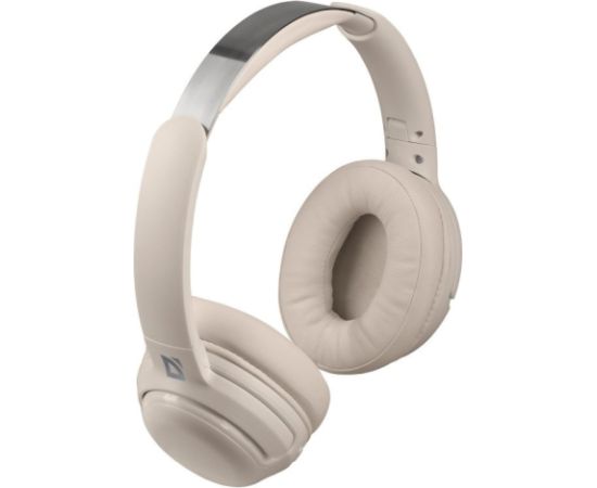 HEADPHONES DEFENDER BLUETOOTH FREEMOTION B475 ANC BEIGE Наушники