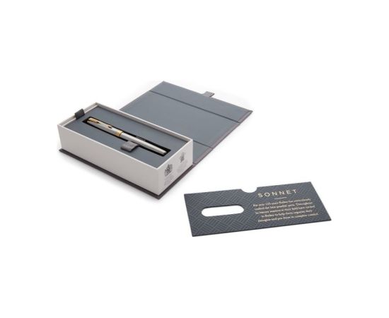 Parker Sonnet Stainless Steel GT Fountain Pen (Fine)