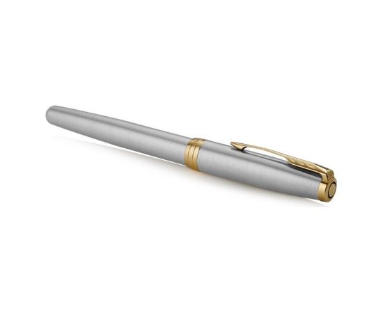 Parker Sonnet Stainless Steel GT Fountain Pen (Fine)