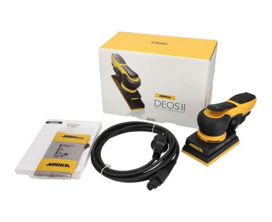 Ekscentra slīpmašīna Mirka DEOS II 353; 300 W; 81x133 mm