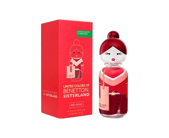 Benetton Sisterland Red Rose EDT 80ml