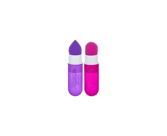Real Techniques Sponges Miracle Remedy (2 pcs) - Multipurpose applicators in travel design