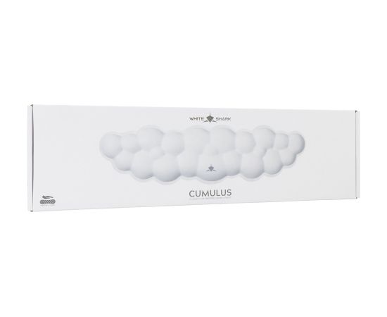 White Shark KP-012 Cumulus Cloudy Keyboard Wrist Rest White