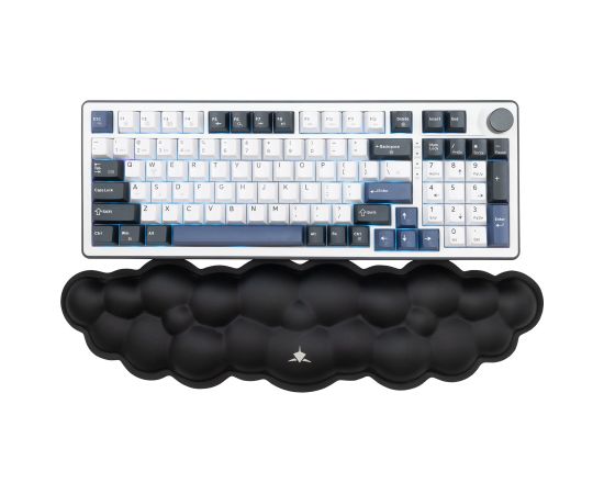 White Shark KP-011 Cumulus Cloudy Keyboard Wrist Rest Black