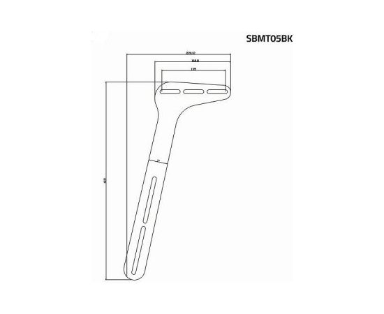 Nedis SBMT05BK Soundbar stiprinajums TV un monitoru stiprinājumi, kronšteini