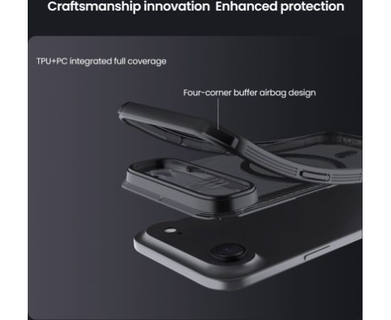 Nillkin CamShield PRO Magnetic Hard Case Aizsargapvalks priekš Apple iPhone 17 Air