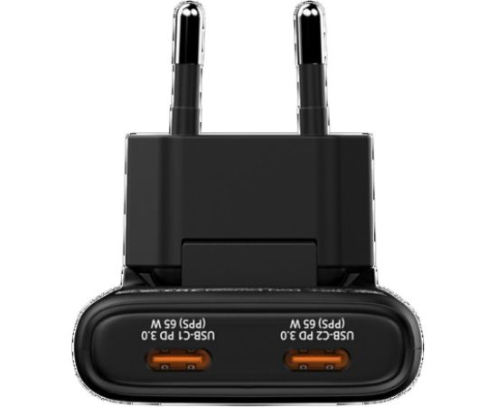 Verbatim Fold n Go Сетевой зарядное устройство USB-C / 65W / черный Verbatim Fold n Go Сетевой зарядное устройство USB-C / 65W / черный