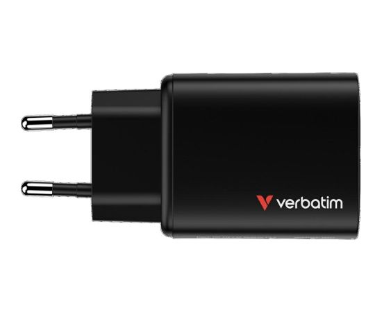 Verbatim Essentials Сетевой зарядное устройство 65W / черный Verbatim Essentials Сетевой зарядное устройство 65W / черный