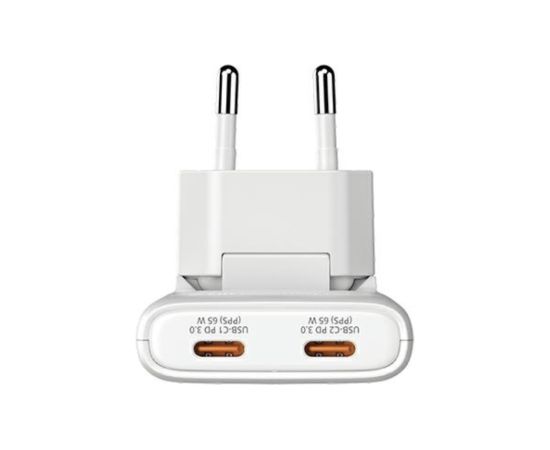Verbatim Fold n Go Сетевой зарядное устройство USB-C / 65W / белый Verbatim Fold n Go Сетевой зарядное устройство USB-C / 65W / белый