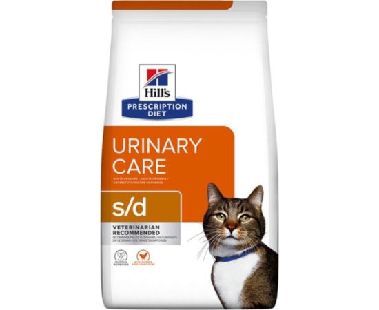 HILL'S PRESCRIPTION DIET Feline Urinary Care s/d Dry cat food Chicken 3 kg