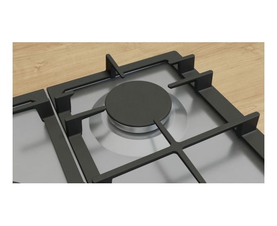 Bosch Serie 6 PCQ7A5I90 hob Stainless steel Built-in 75 cm Gas 5 zone(s)