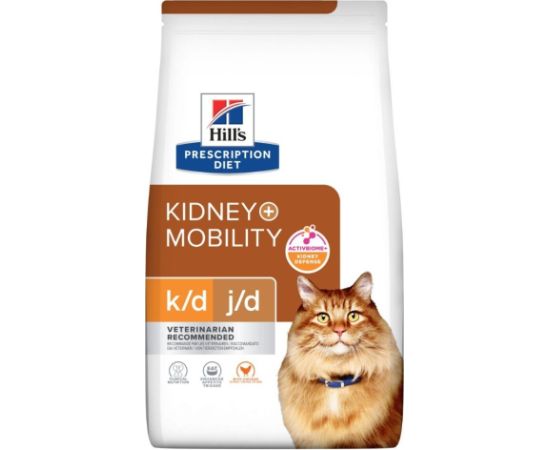 HILL'S PD K/D Kidney + Mobility Chicken - dry cat food - 3kg