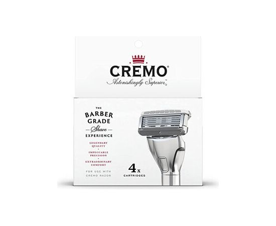 Cremo The Barber Grade - Náhradní hlavice 4 ks Smaržas - NESAKĀRTOTS