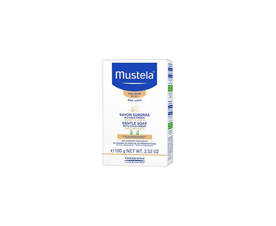 Mustela Gentle Soap with Cold Cream 100.0g Smaržas - NESAKĀRTOTS