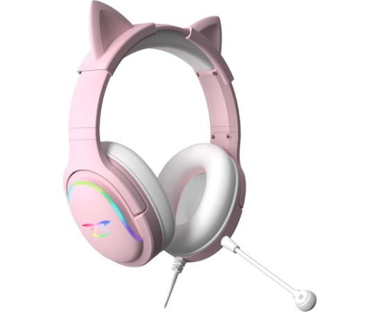 Subsonic Spectra LED Gaming Headset Sweety Pink Austiņas