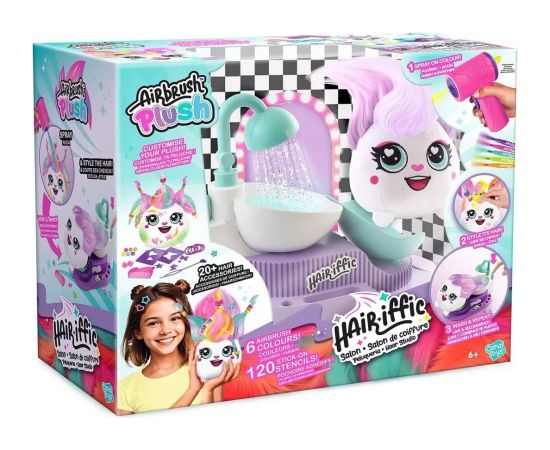 Canal Toys AIRBRUSH PLUSH POKOLORUJ PLUSZAKA SALON PIĘKNOŚCI FRYZURY