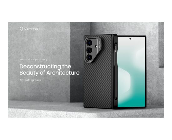 Nillkin CarboProp Aramid Magnetic Pen Slot Case Aizsargapvalks priekš Samsung Galaxy Z Fold 7