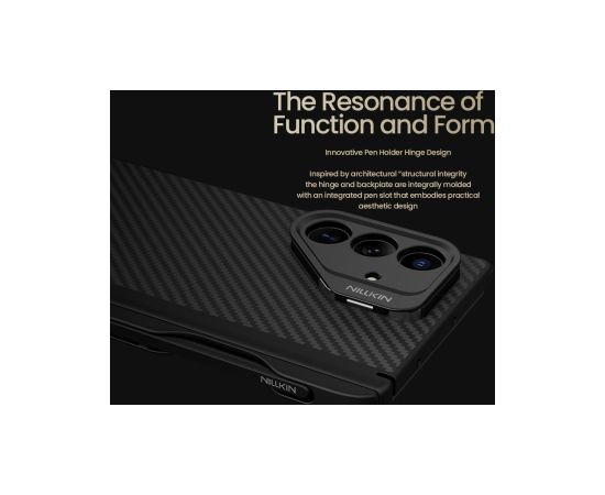 Nillkin CarboProp Aramid Magnetic Pen Slot Case Aizsargapvalks priekš Samsung Galaxy Z Fold 7