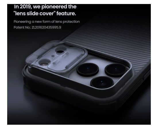Nillkin CamShield PRO Case Чехол для Apple iPhone 17 Pro Max Чехлы - альтернативные