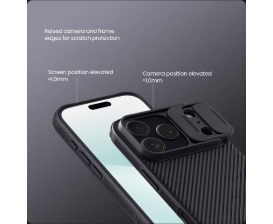 Nillkin CamShield PRO Case Aizsargapvalks priekš Apple iPhone 17 Pro Neoriģinālie Maciņi