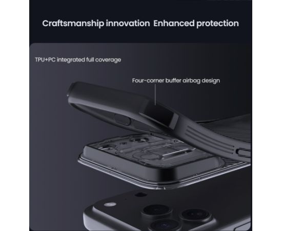 Nillkin CamShield PRO Case Aizsargapvalks priekš for Apple iPhone 17 Pro Neoriģinālie Maciņi