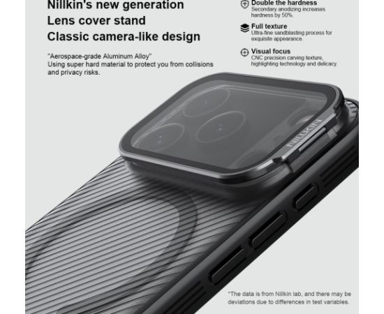 Nillkin CamShield Prop Magnetic Case Aizsargapvalks priekš Apple iPhone 17 Pro Neoriģinālie Maciņi