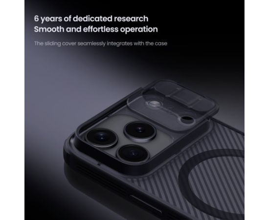Nillkin CamShield PRO Magnetic Hard Case Aizsargapvalks priekš Apple iPhone 17 Pro Neoriģinālie Maciņi