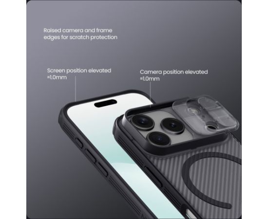 Nillkin CamShield PRO Magnetic Hard Case Aizsargapvalks priekš Apple iPhone 17 Pro Neoriģinālie Maciņi