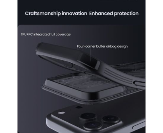 Nillkin CamShield PRO Magnetic Hard Case Aizsargapvalks priekš Apple iPhone 17 Pro Neoriģinālie Maciņi