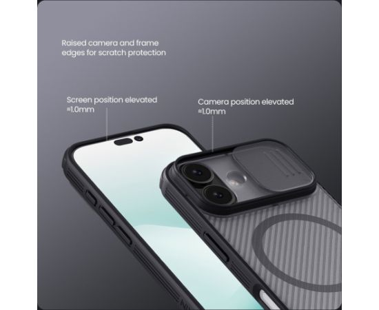 Nillkin CamShield PRO Magnetic Hard Case Aizsargapvalks priekš Apple iPhone 17 Neoriģinālie Maciņi