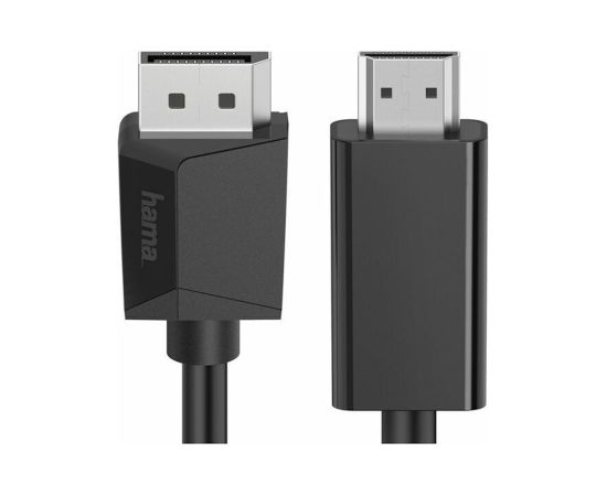Hama DisplayPort uz HDMI kabelis 4K Ultra HD 1.5m
