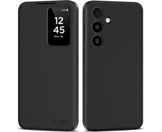 Tech-Protect Smart Wallet чехол-книжка Samsung Galaxy S25 FE матовый чёрный Чехлы - альтернативные