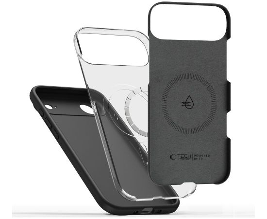 Чехол для телефона Tech-Protect Silicone Magsafe для Iphone 17 Air черный Чехлы - альтернативные